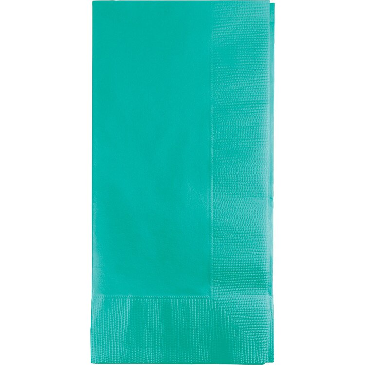 Solid Dinner Napkins teal lagoon